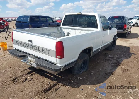 1990 Chevrolet Gmt-400 C1500 из США, поврежденный, VIN 1GCDC14K3LZ146113